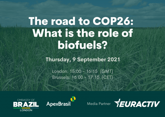 Media Partnership - The road to COP26: what is the role of biofuels?