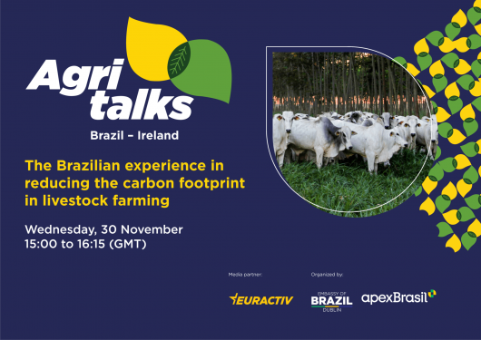 Media Partnership - AgriTalks Ireland: The Brazilian experience in reducing the carbon footprint in livestock farming