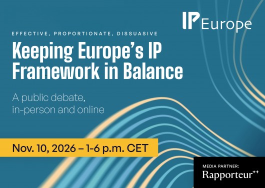 Media Partnership: Effective, Proportionate, Dissuasive - Keeping Europe’s IP Framework in Balance