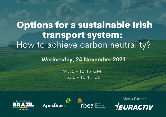 Media Partnership -  Options for a sustainable Irish transport system: how to achieve carbon neutrality?